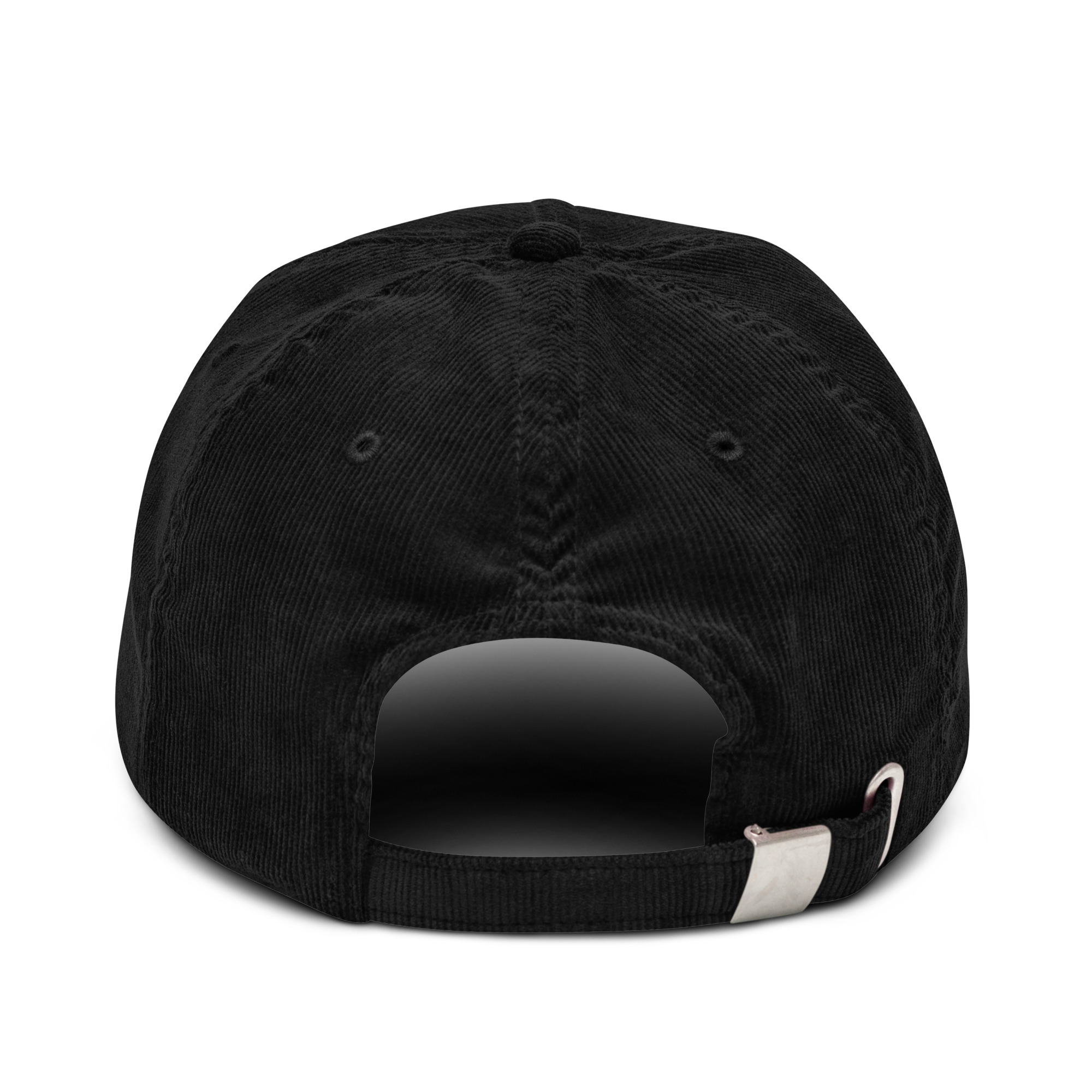Casquette noir en velours côtelé – Image 3