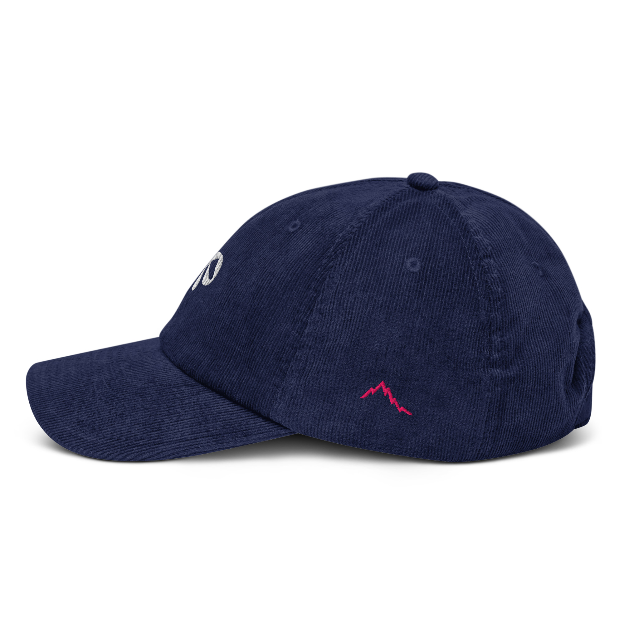 Casquette bleu en velours côtelé – Image 3