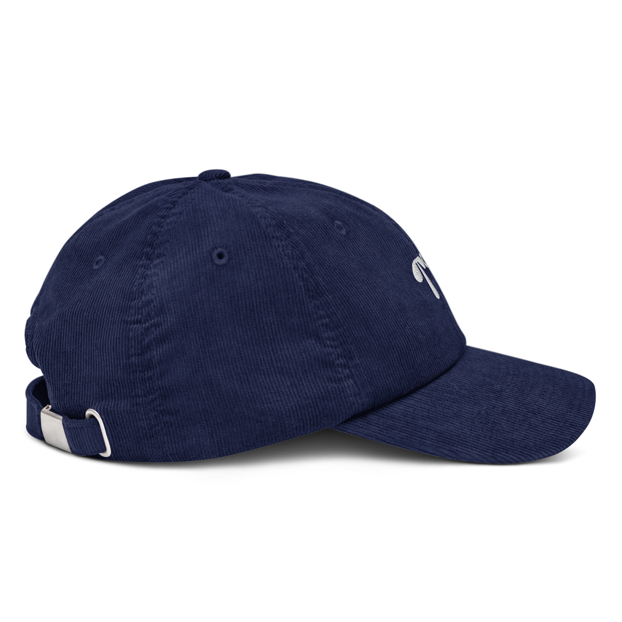Casquette bleu en velours côtelé – Image 5