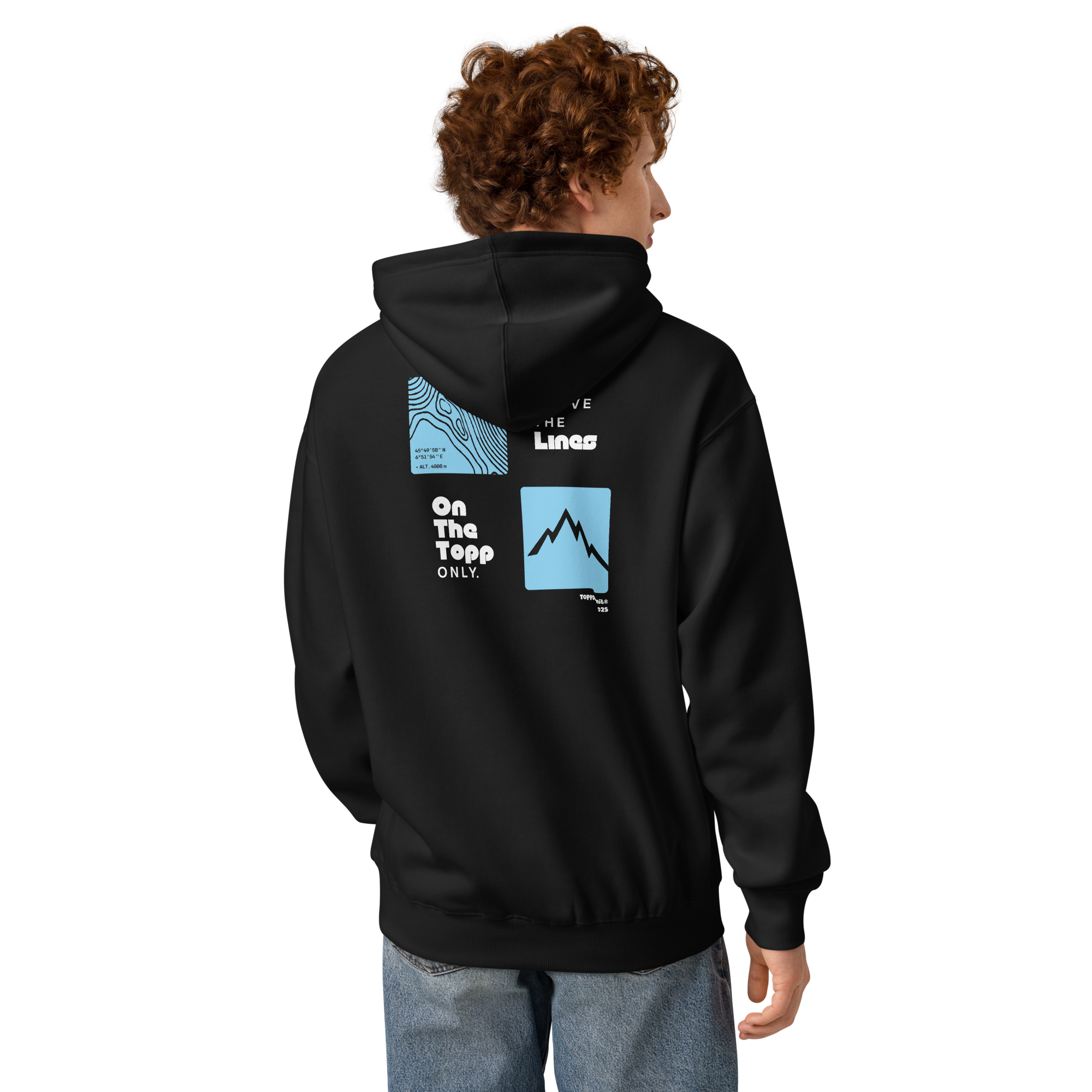 Hoodie Oversize Noir - OTT – Image 3