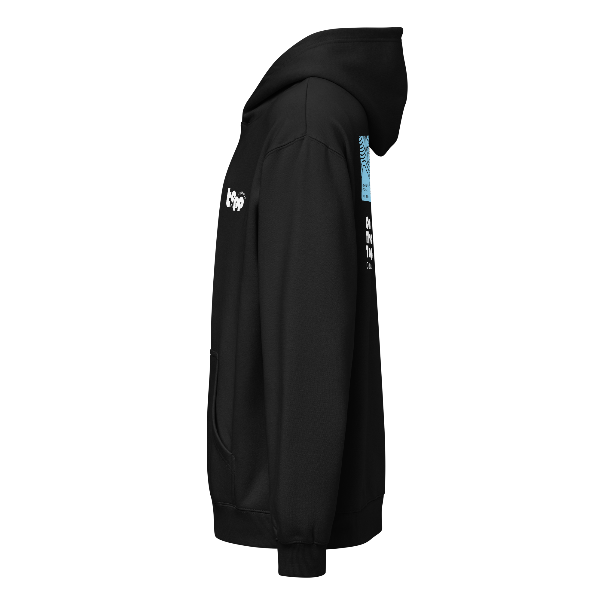 Hoodie Oversize Noir - OTT – Image 5