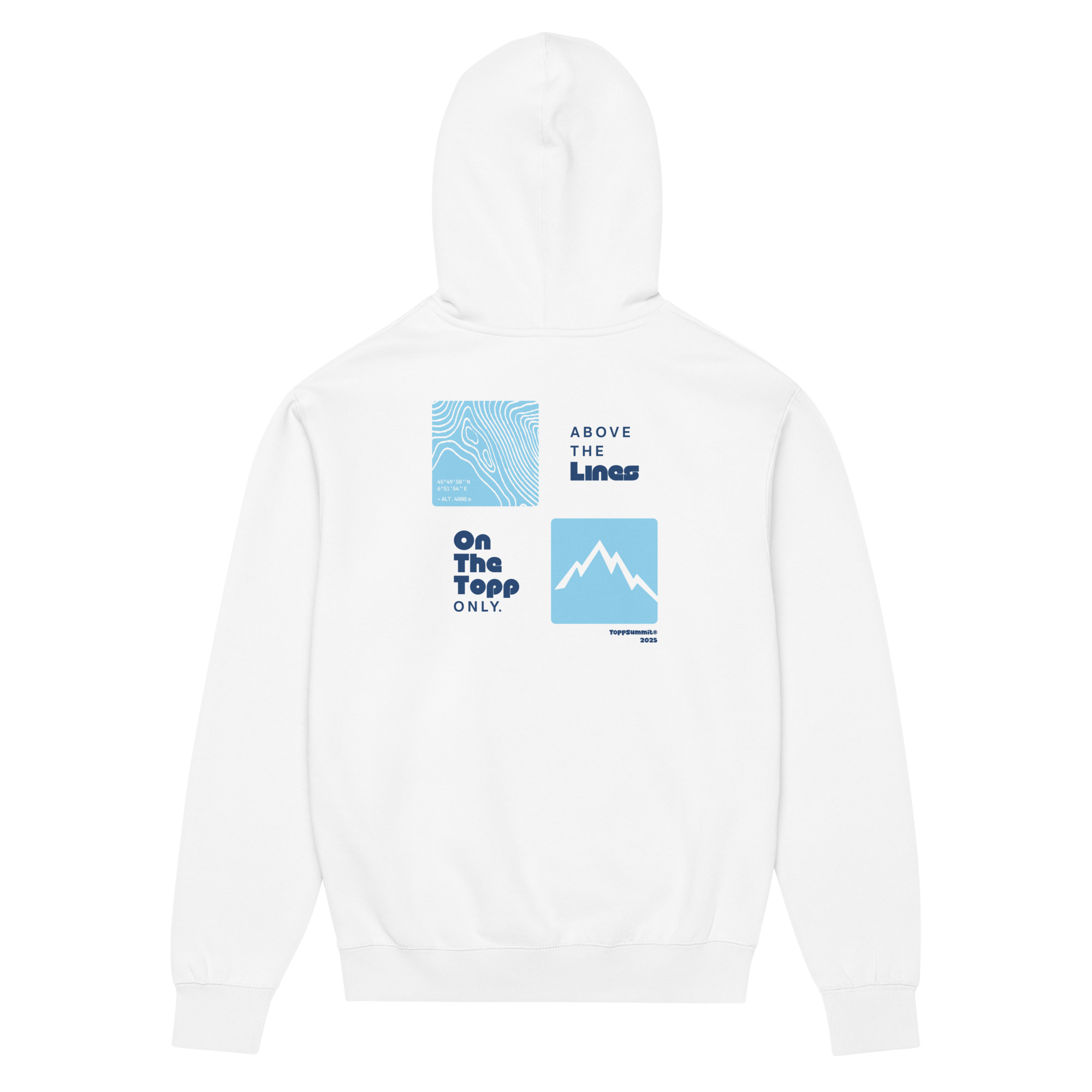 Hoodie Oversize Blanc - OTT